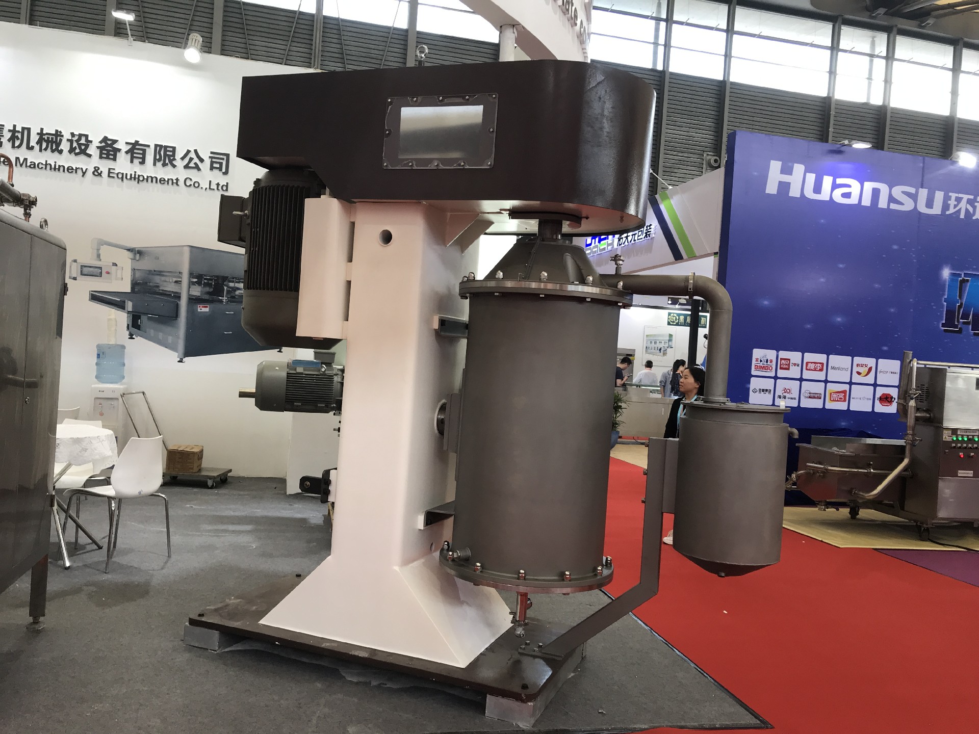 500-1000-1500L/hour Continues Ball Mill Machine