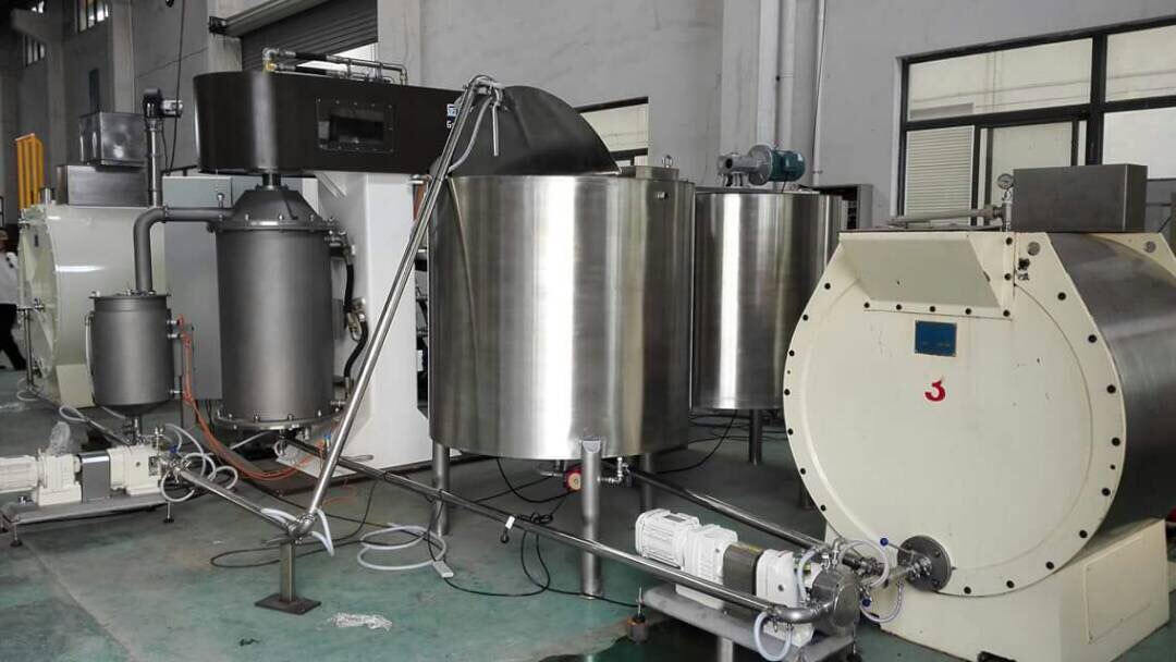500-1000-1500L/hour Continues Ball Mill Machine 3