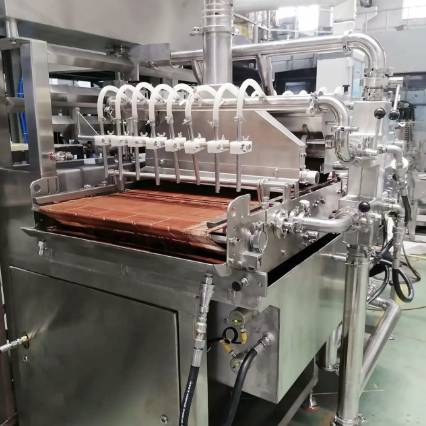 Ice Cream Chocolate Enrobing Line
